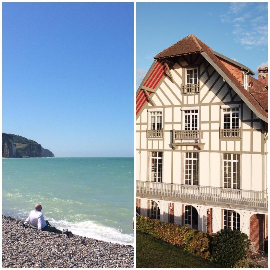 La Plage En Normandie Pourville-sur-Mer Esterno foto