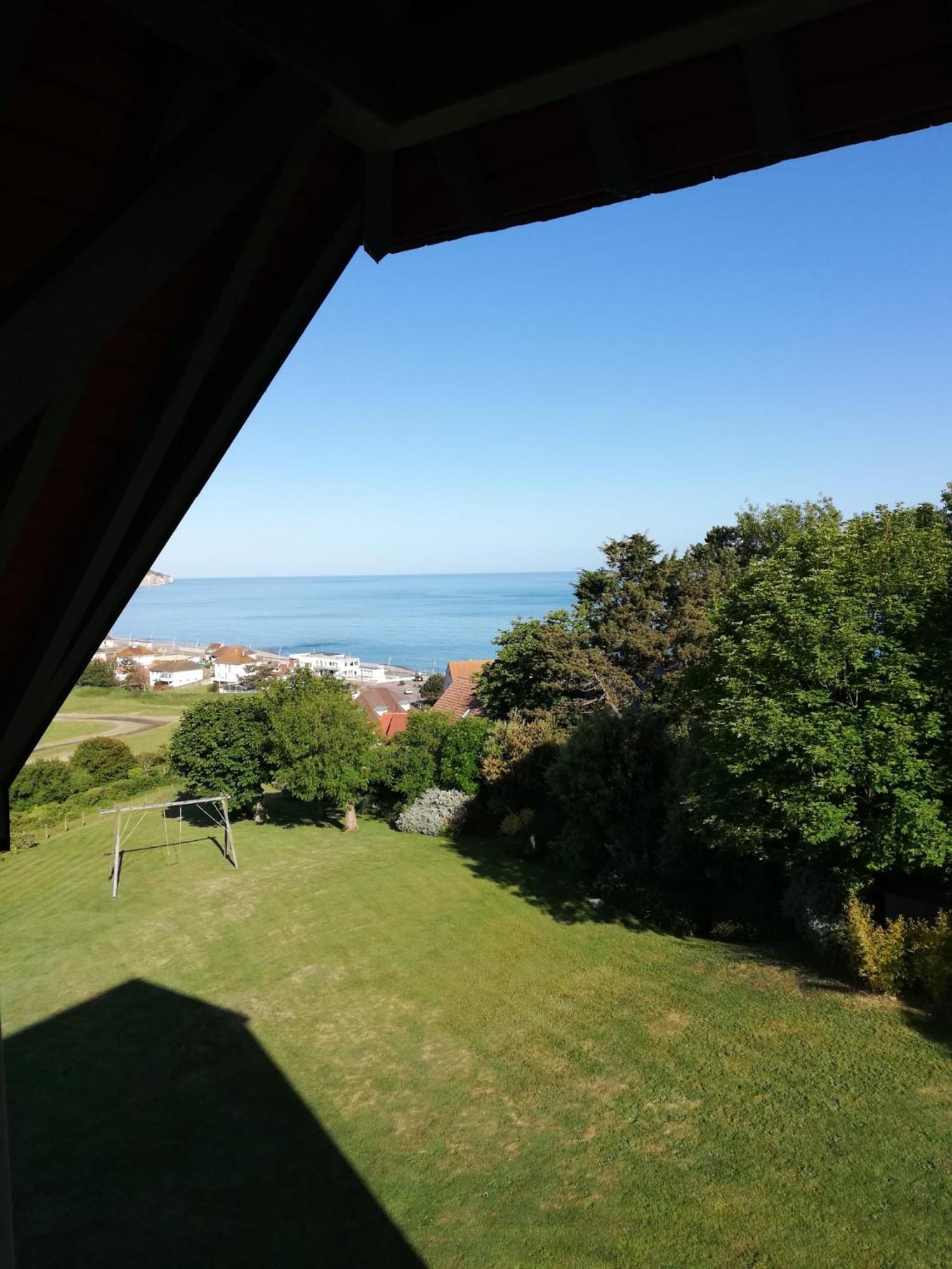 La Plage En Normandie Pourville-sur-Mer Esterno foto