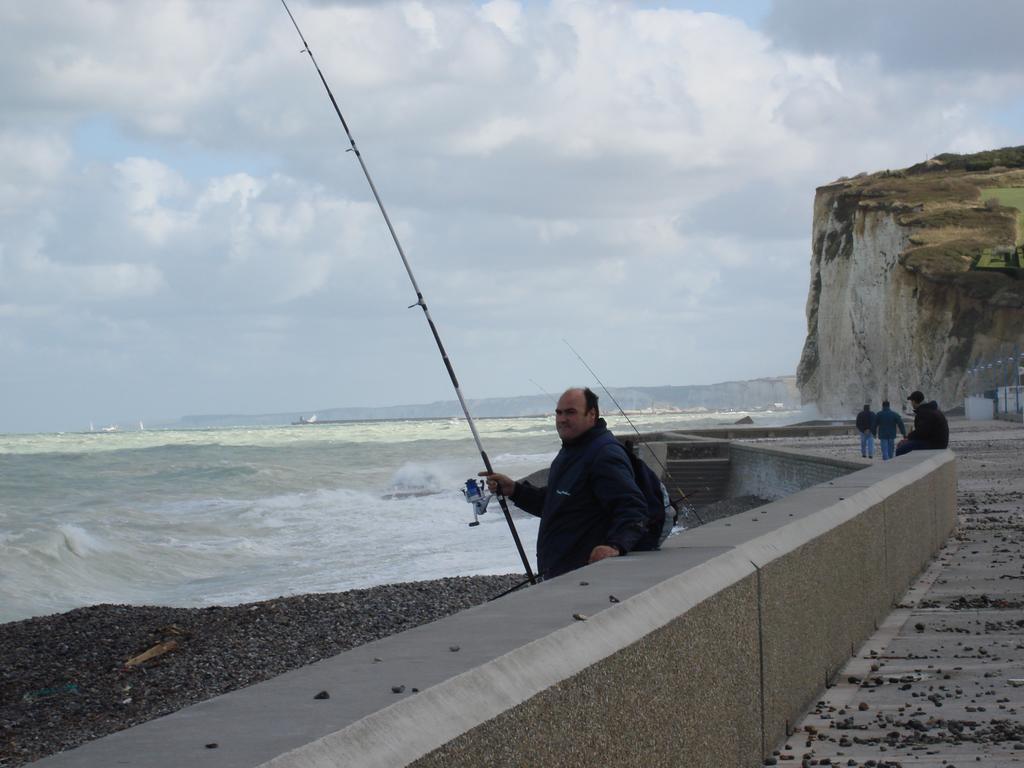 La Plage En Normandie Pourville-sur-Mer Esterno foto