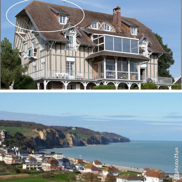 La Plage En Normandie Pourville-sur-Mer Esterno foto