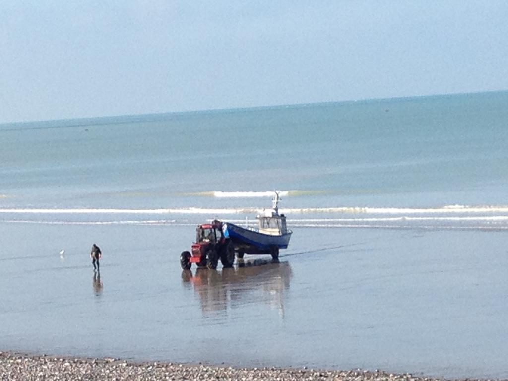 La Plage En Normandie Pourville-sur-Mer Esterno foto