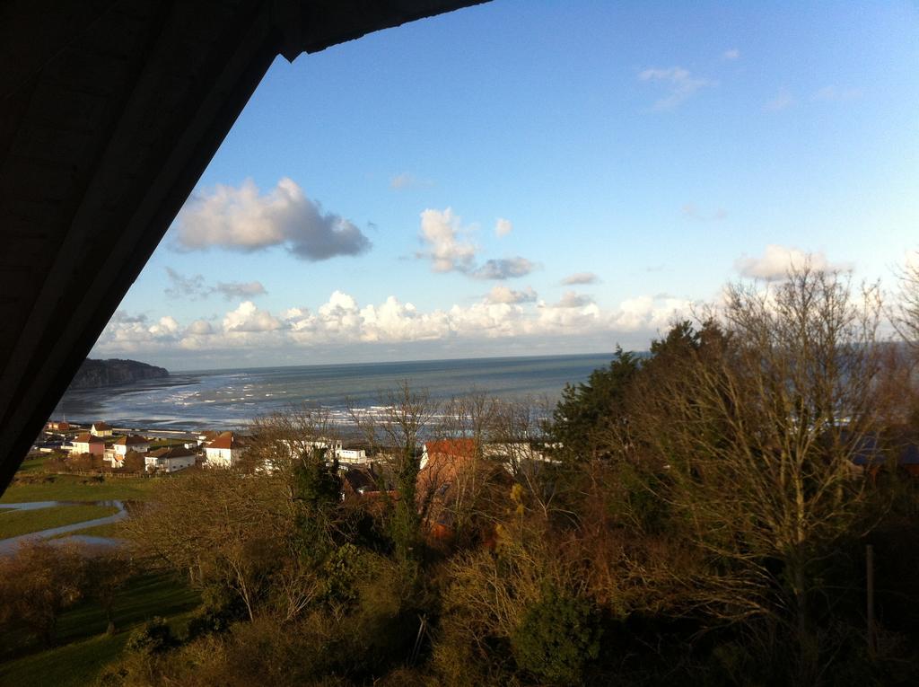 La Plage En Normandie Pourville-sur-Mer Esterno foto
