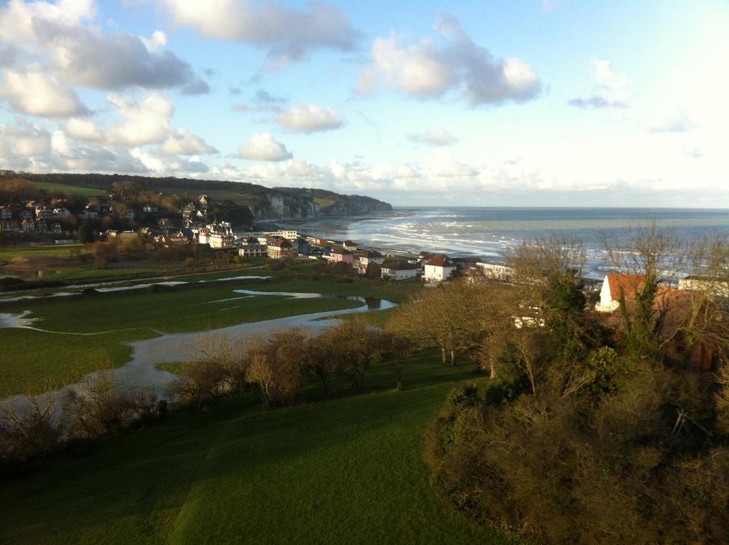 La Plage En Normandie Pourville-sur-Mer Esterno foto